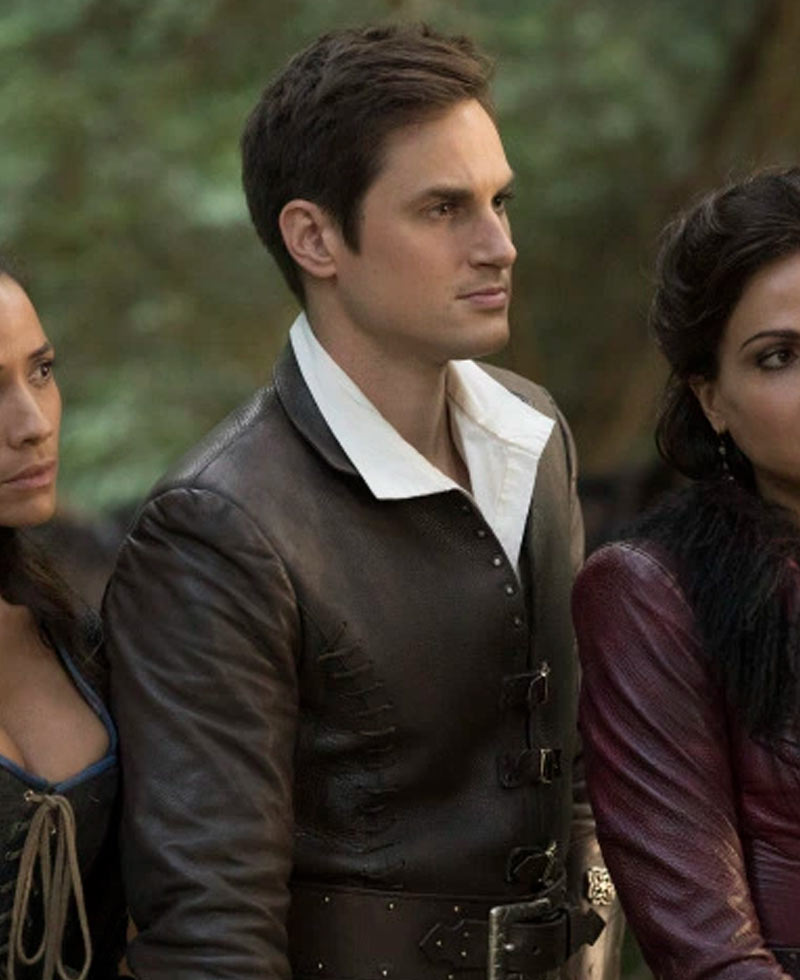 Once Upon a Time Henry Mills Leather Jacket Once Upon a Time Henry Mills Leather Jacket - Image 8