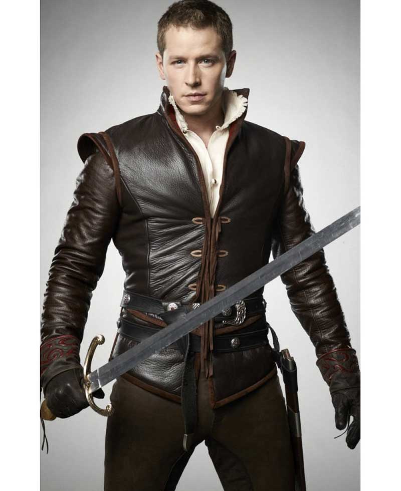 Prince Charming Once Upon a Time Josh Dallas Leather Jacket