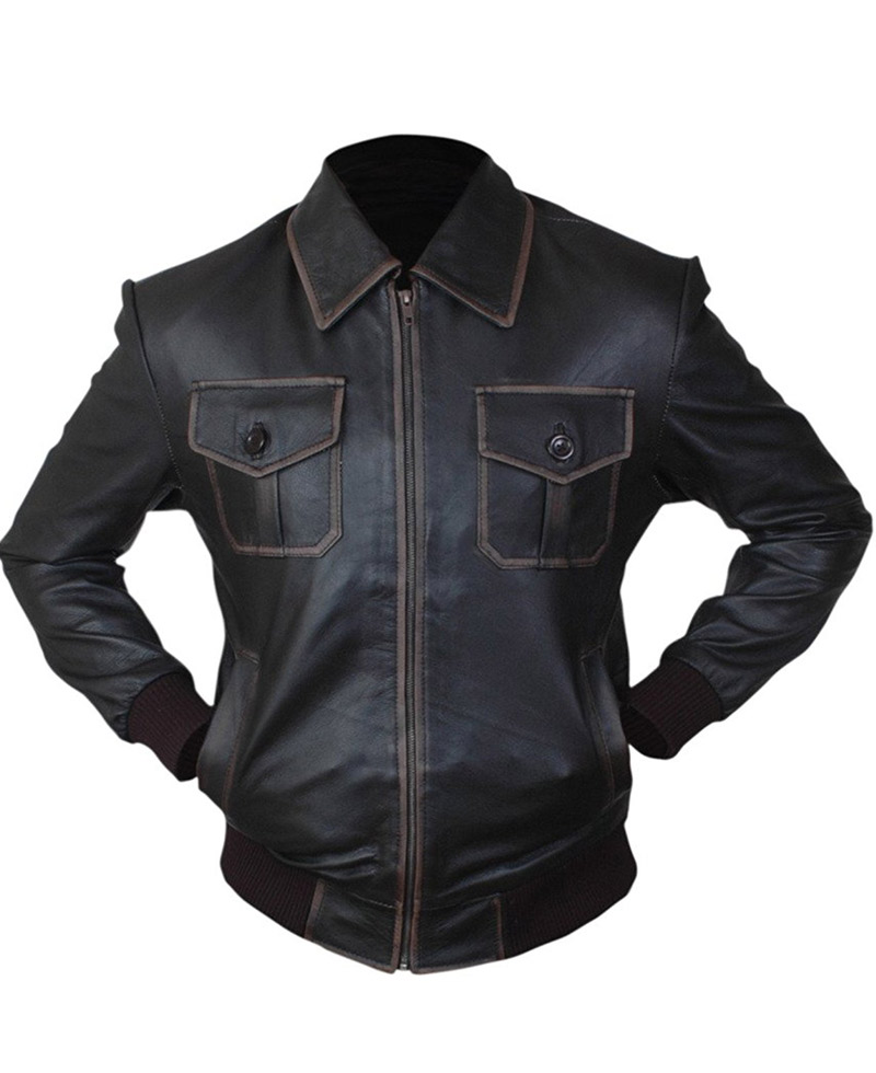 Sheriff Graham Once Upon a Time Brown Leather Jacket Sheriff Graham Once Upon a Time Brown Leather Jacket - Image 5