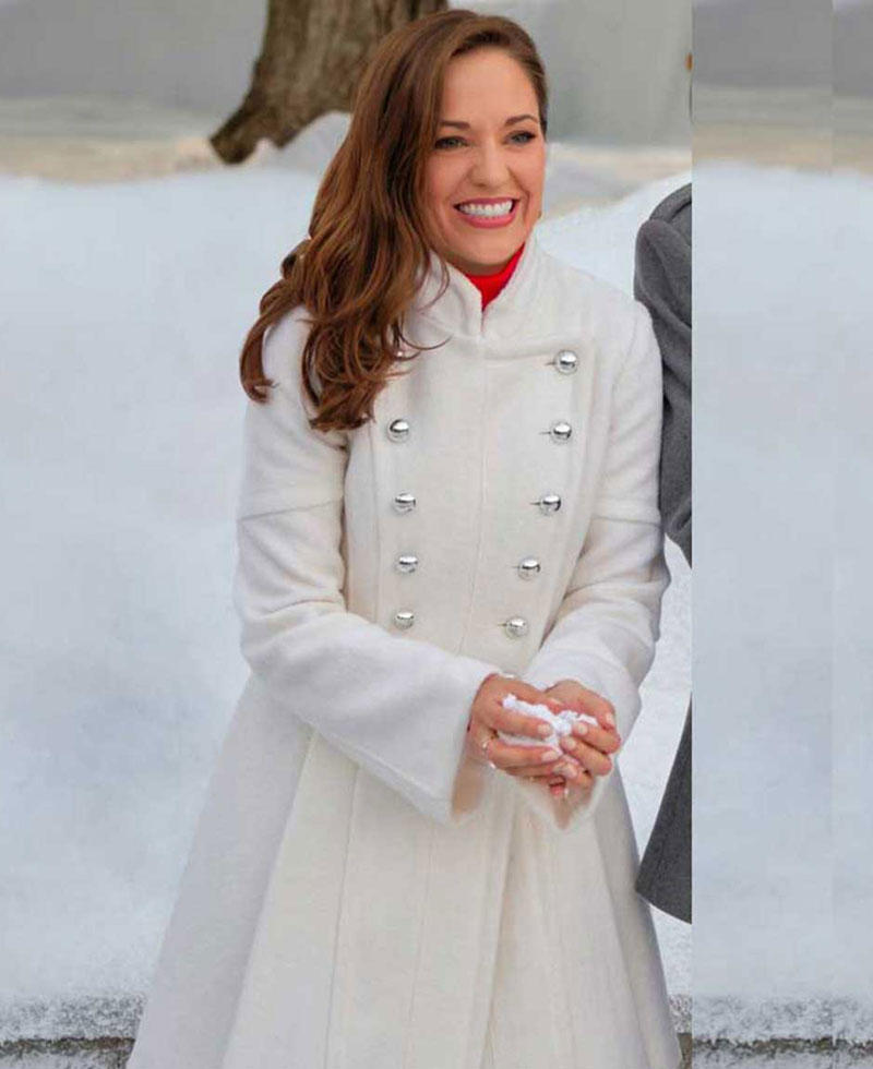 Laura Osnes One Royal Holiday Double Breasted Coat Laura Osnes One Royal Holiday Double Breasted Coat