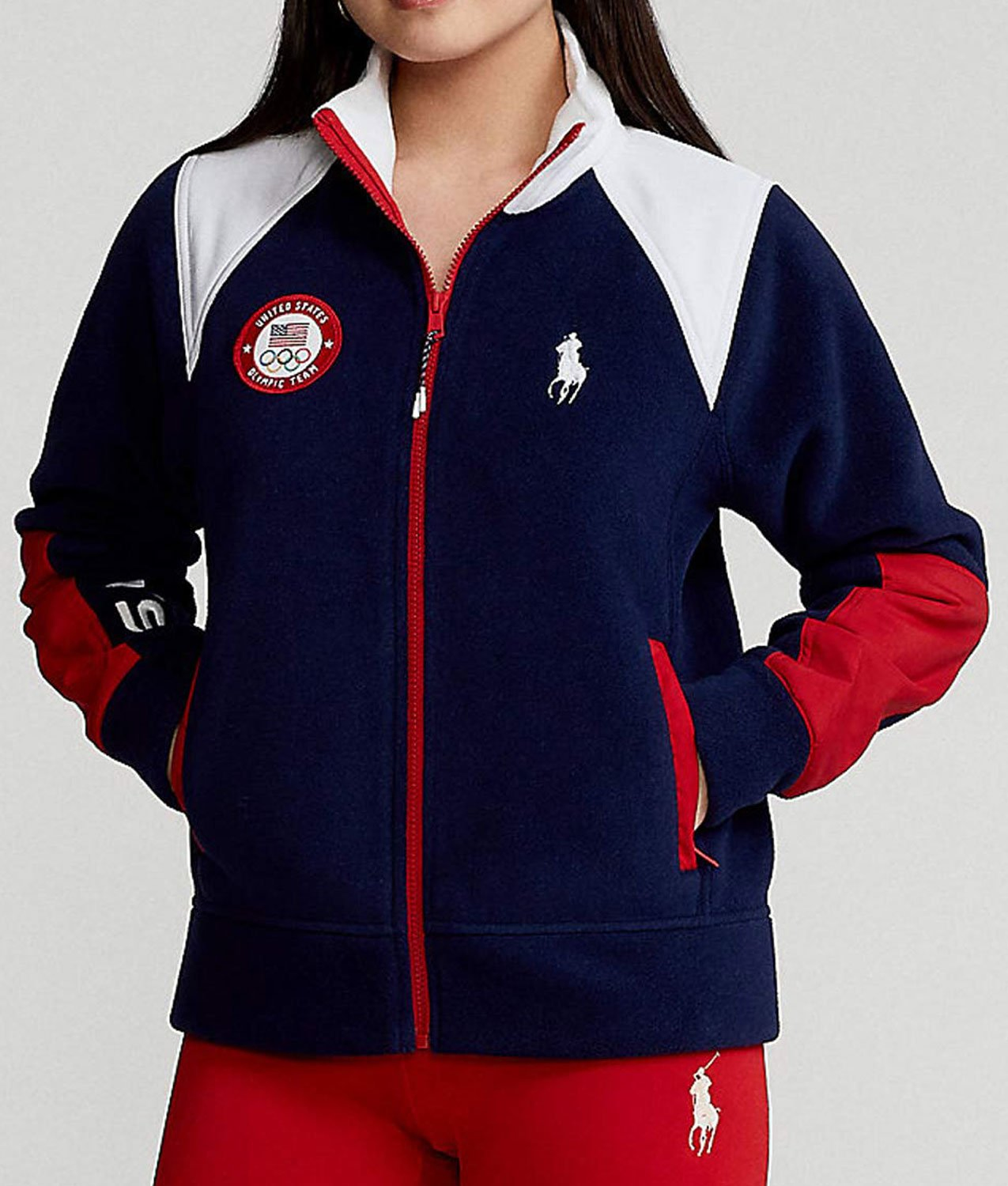 Opening Ceremony 2022 Team USA Hybrid Fleece Jacket