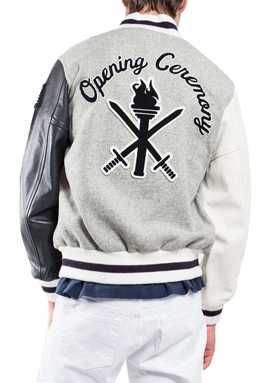 Opening Ceremony Jessica Alba Varsity Jacket Opening Ceremony Jessica Alba Varsity Jacket - Image 6