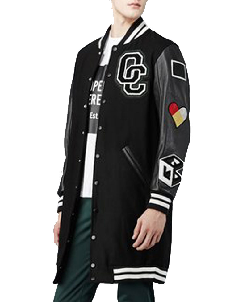 Post To Be Omarion OC Long Varsity Jacket Post To Be Omarion OC Long Varsity Jacket - Image 3