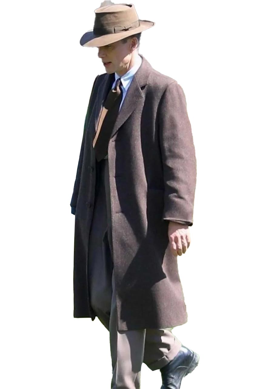 Oppenheimer Cillian Murphy Wool Coat Oppenheimer Cillian Murphy Wool Coat - Image 7
