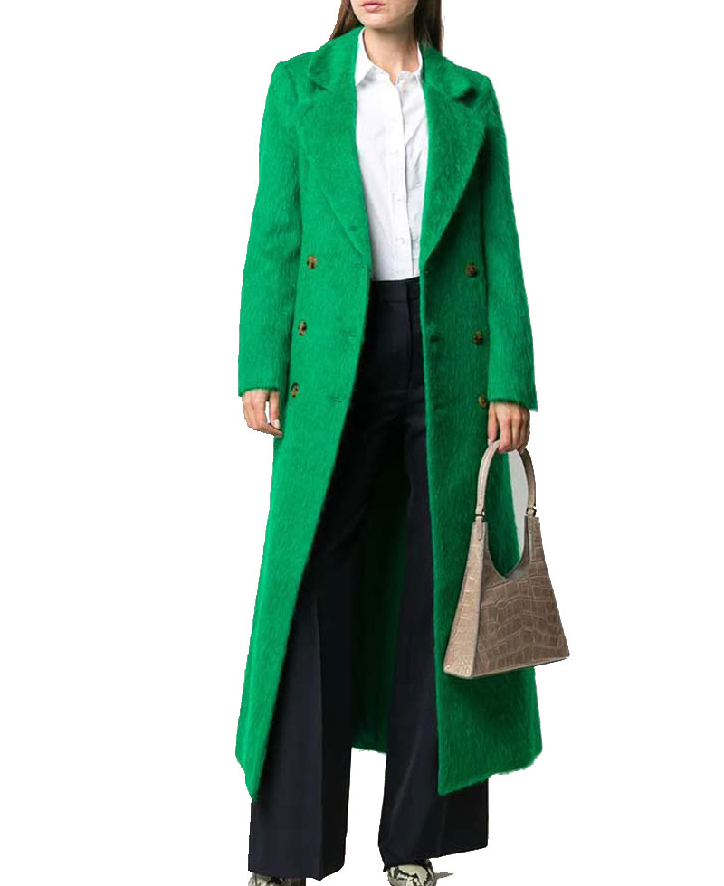 Sara Pascoe Out of Her Mind Green Belted Coat Sara Pascoe Out of Her Mind Green Belted Coat - Image 3