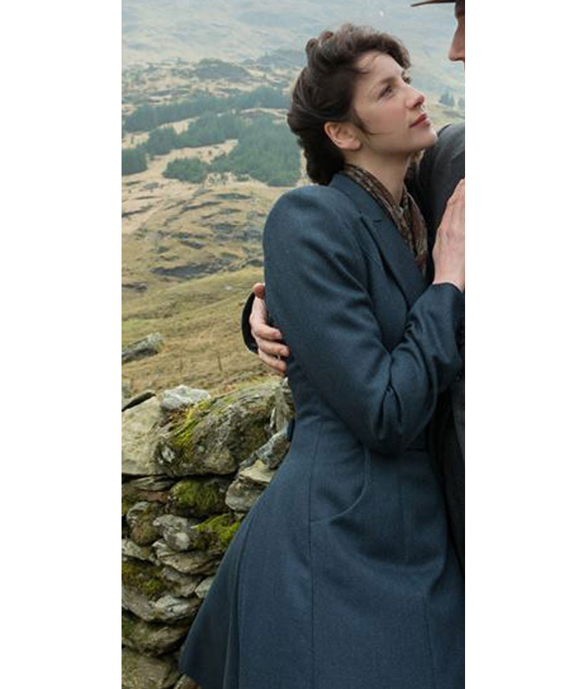 Outlander Claire Randall Grey Coat Outlander Claire Randall Grey Coat - Image 3