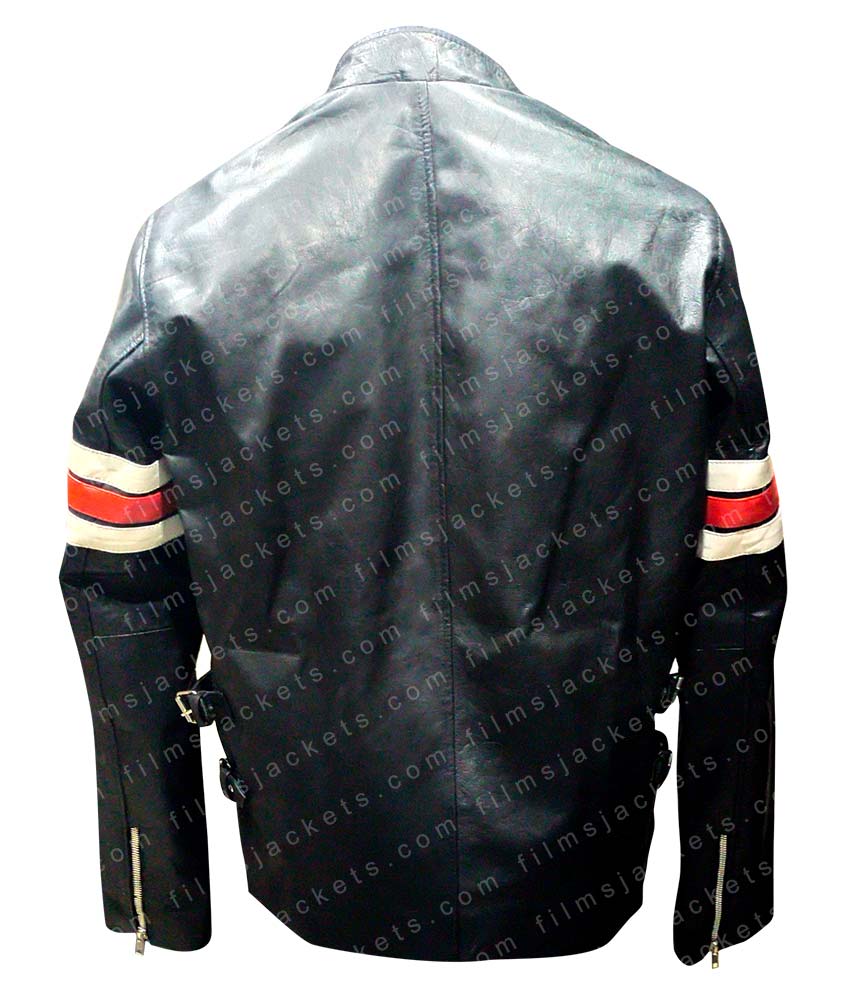 Dr. Gregory House Hugh Laurie Biker Leather Jacket dr house jacket