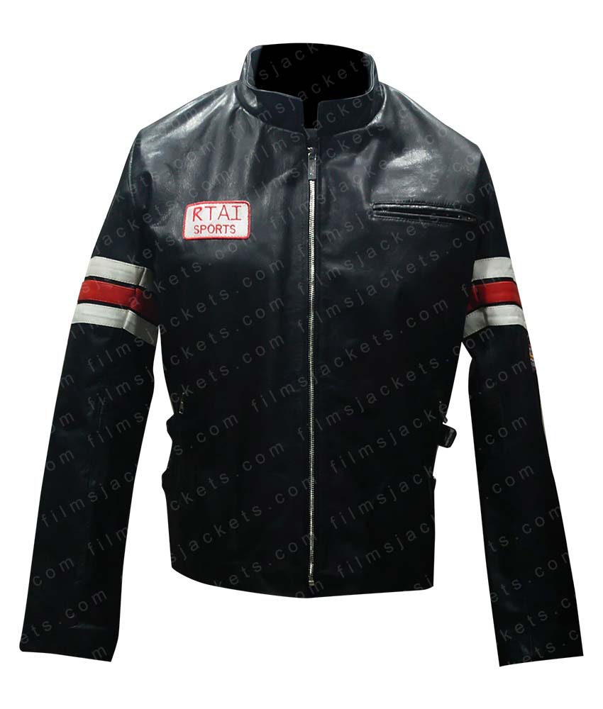 Dr. Gregory House Hugh Laurie Biker Leather Jacket gregory house leather jacket