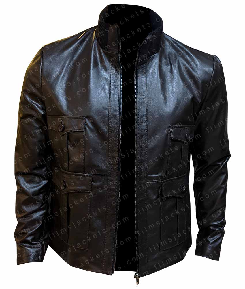 James Bond Casino Royale Leather Jacket James Bond Casino Royale Leather Jacket - Image 7