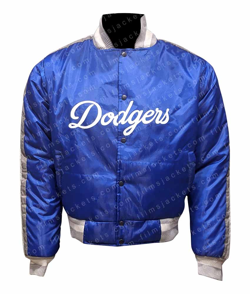 Los Angeles Dodgers Blue Jacket Los Angeles Dodgers Blue Jacket - Image 3