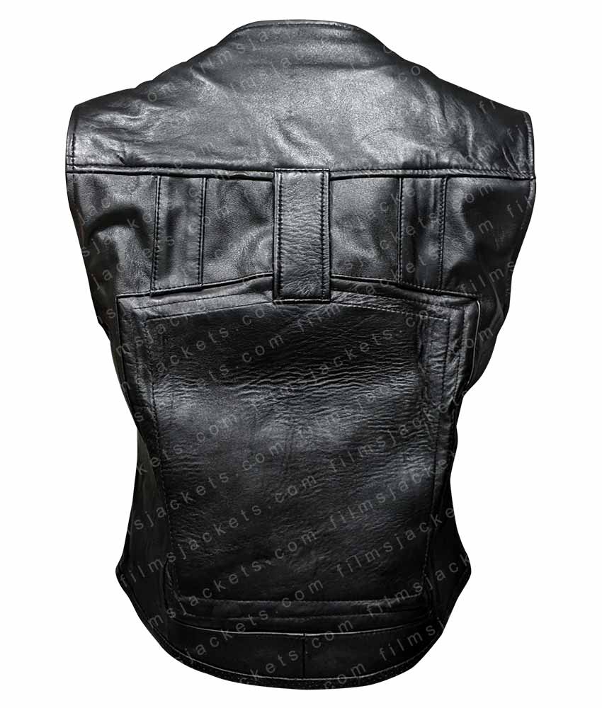 Blade Wesley Snipes Leather Vest blade vest