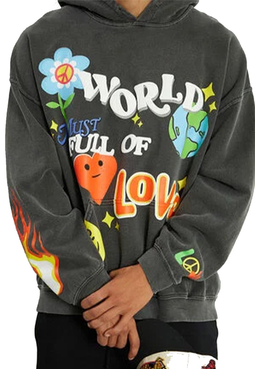 Pacsun World Of Love Hoodie Pacsun World Of Love Hoodie