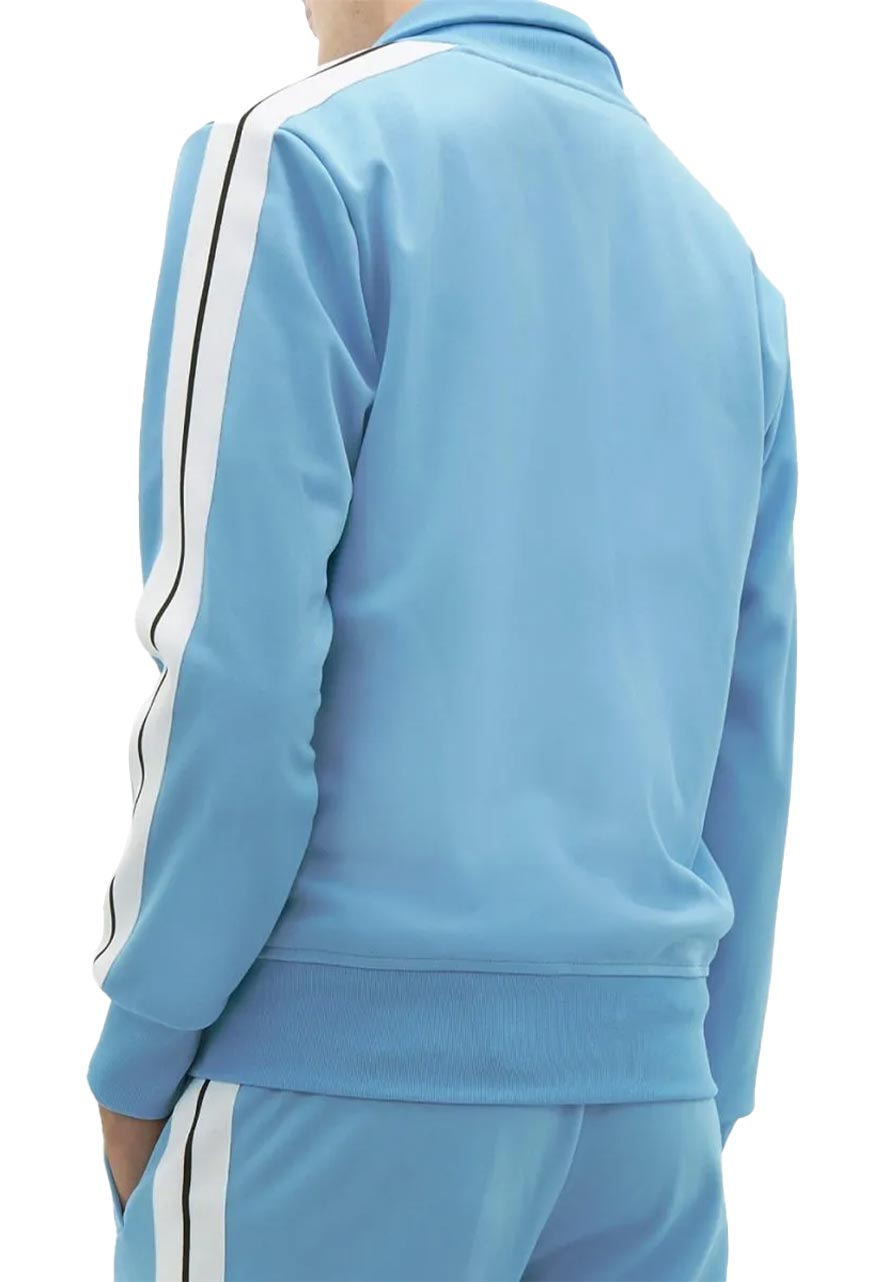 Palm Angels Track Taped Blue Jacket Palm Angels Track Taped Blue Jacket - Image 2
