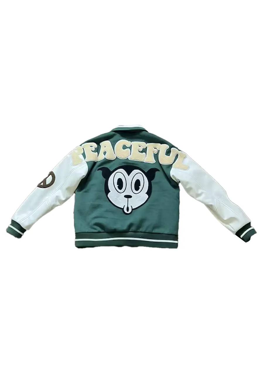 Peaceful People Varsity Jacket Peaceful People Varsity Jacket - Image 2