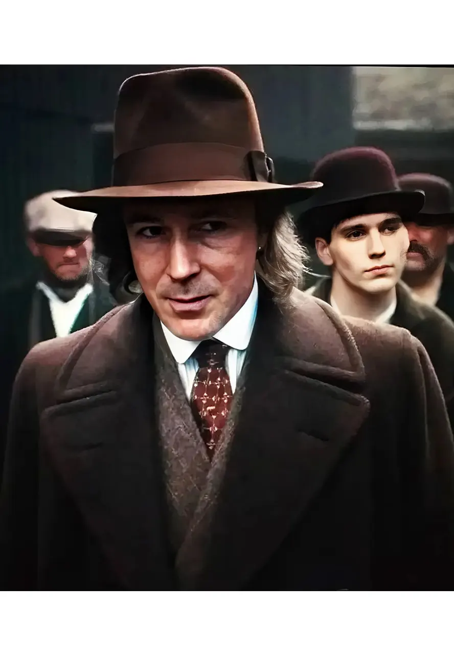 Aidan Gillen Peaky Blinders Double Breasted Coat Aidan Gillen Peaky Blinders Double Breasted Coat - Image 4