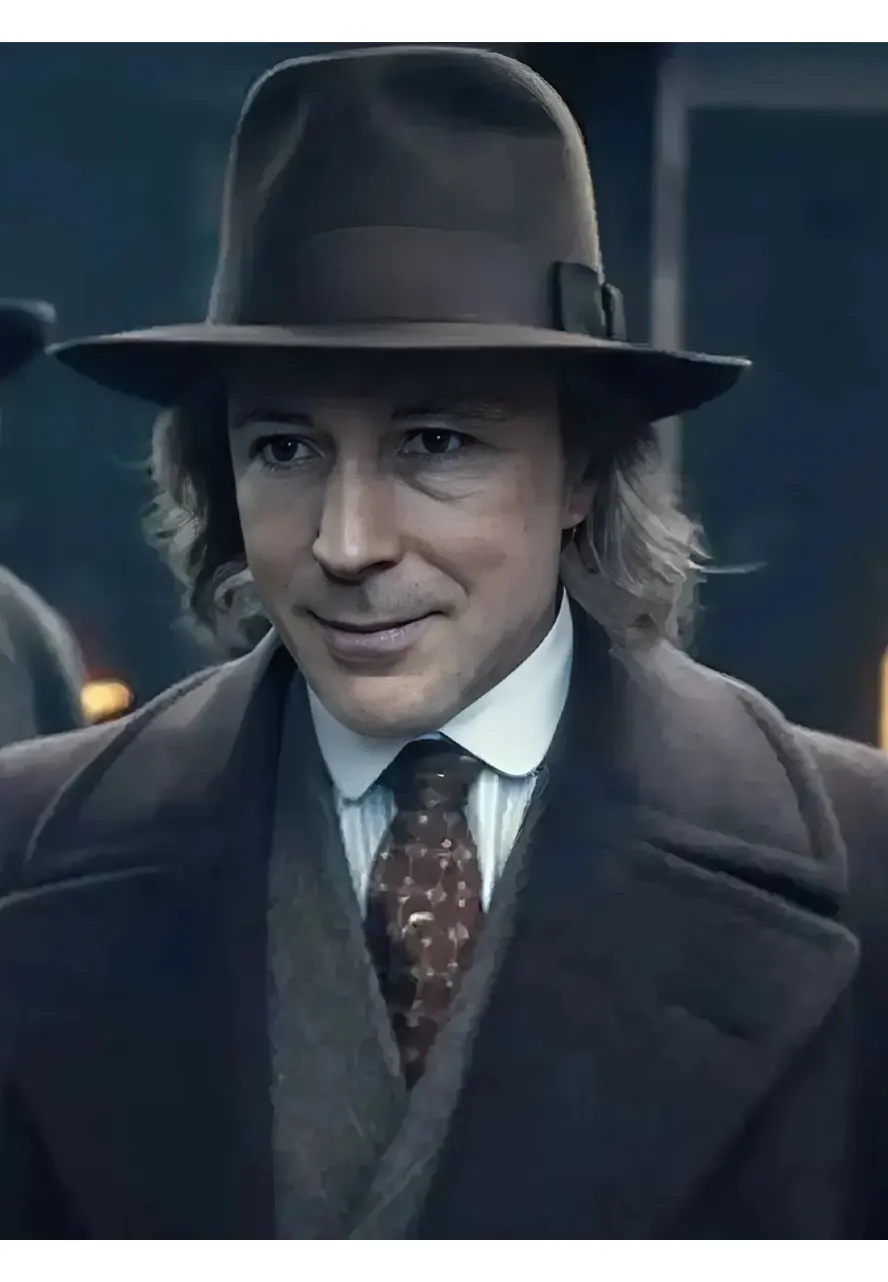 Aidan Gillen Peaky Blinders Double Breasted Coat Aidan Gillen Peaky Blinders Double Breasted Coat - Image 5