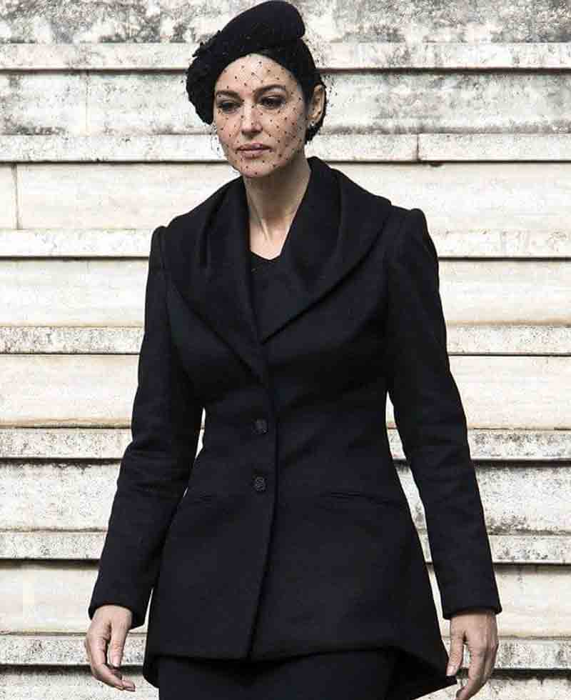 Spectre Monica Bellucci Black Coat Spectre Monica Bellucci Black Coat - Image 2