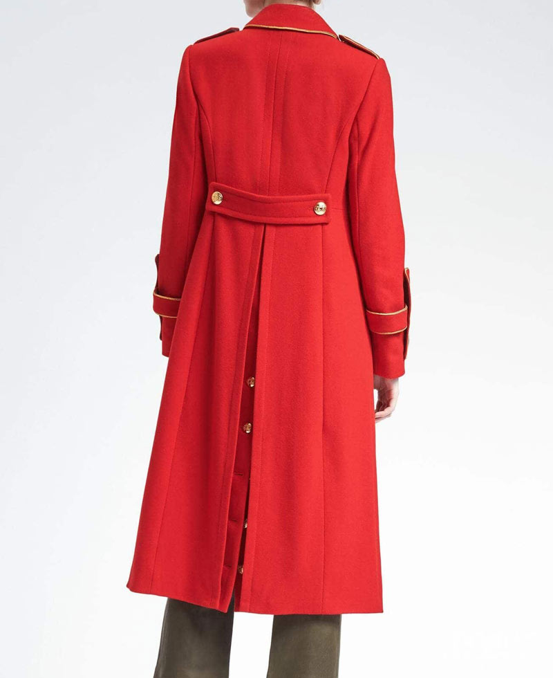 Penelope Blossom Riverdale Military Red Coat Penelope Blossom Riverdale Military Red Coat - Image 2