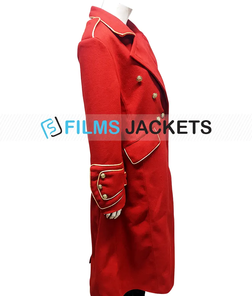 Penelope Blossom Riverdale Military Red Coat Penelope Blossom Riverdale Military Red Coat - Image 4