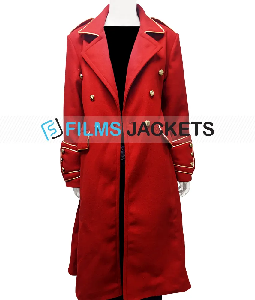 Penelope Blossom Riverdale Military Red Coat Penelope Blossom Riverdale Military Red Coat - Image 7