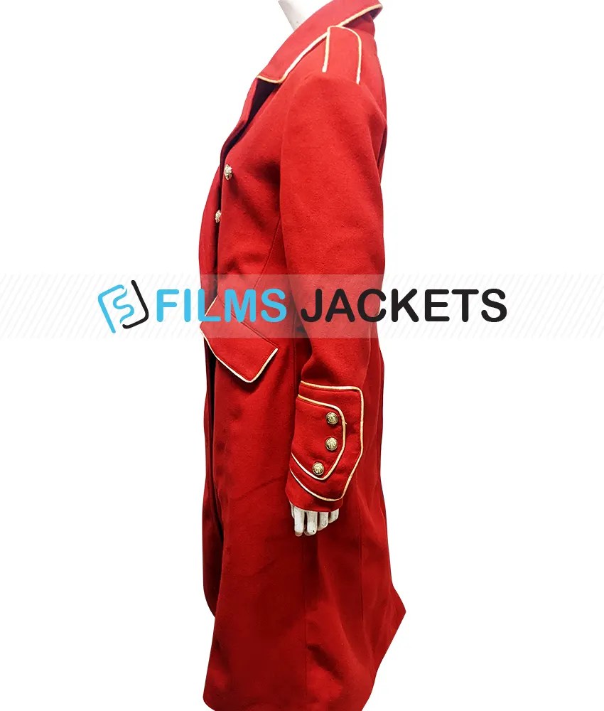 Penelope Blossom Riverdale Military Red Coat Penelope Blossom Riverdale Military Red Coat - Image 5