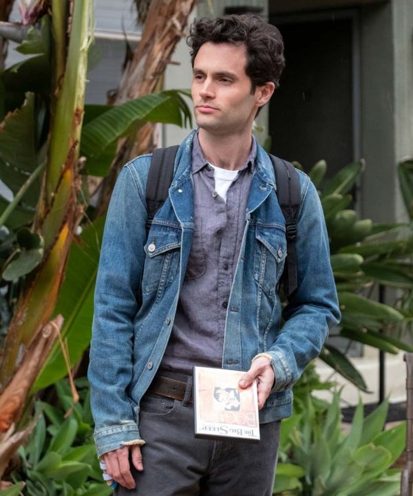 You S02 Penn Badgley Blue Jacket