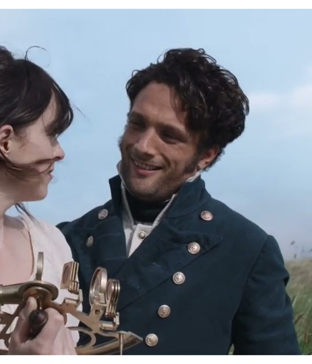 Persuasion 2022 Captain Frederick Wentworth Velvet Tailcoat Persuasion 2022 Captain Frederick Wentworth Velvet Tailcoat - Image 2