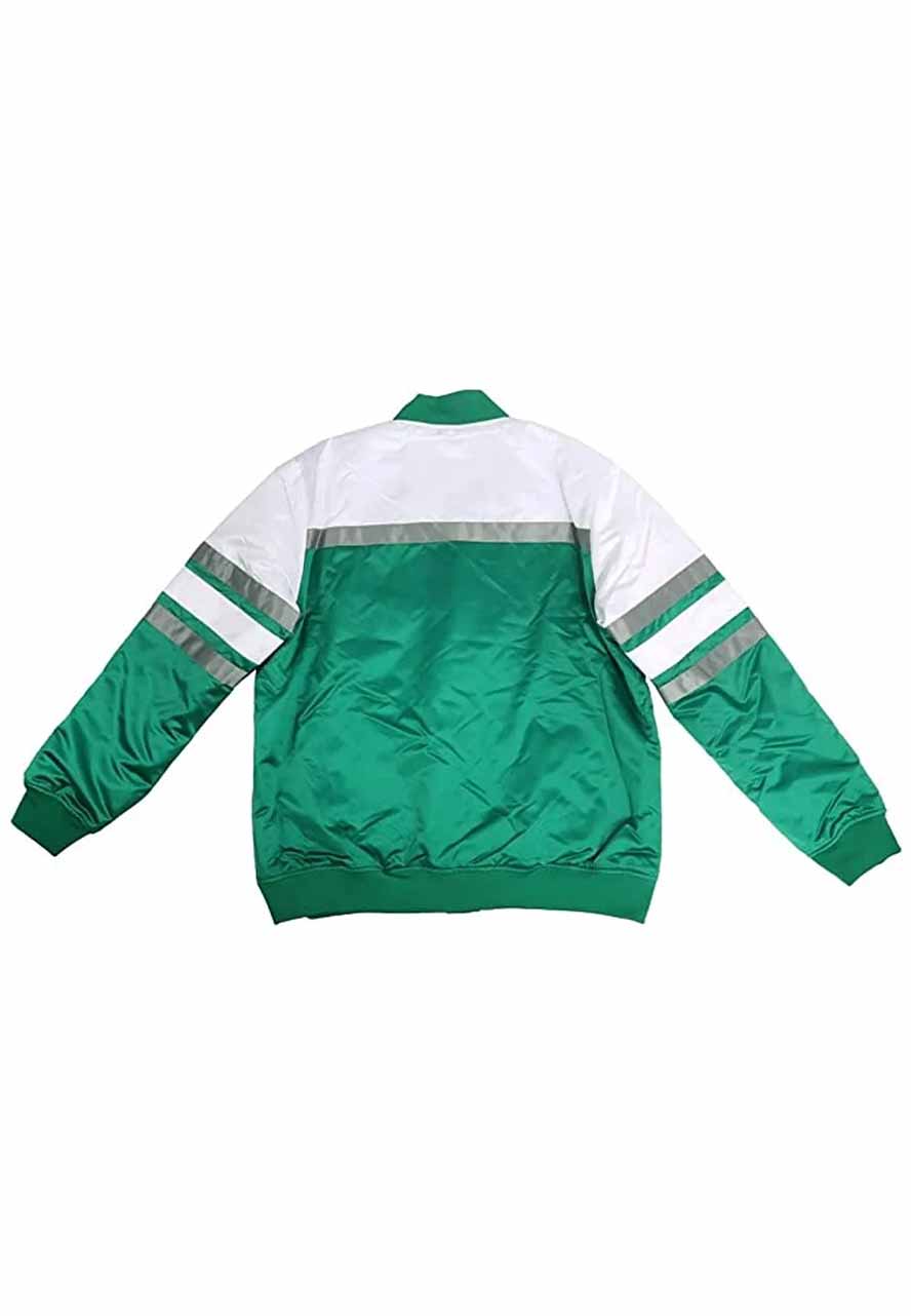 Philadelphia Eagles Jalen Hurts Varsity Jacket Philadelphia Eagles Jalen Hurts Varsity Jacket - Image 2