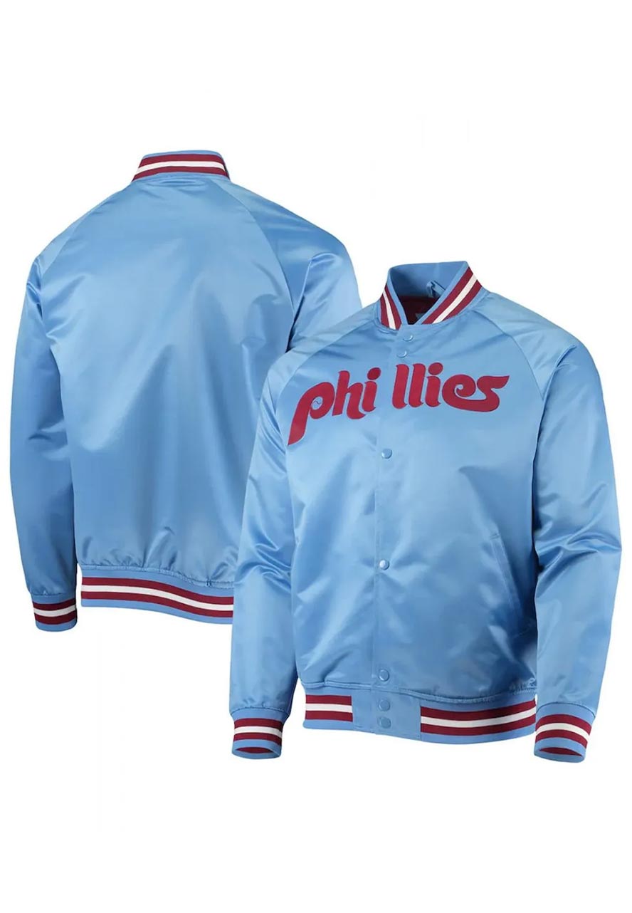Philadelphia Phillies Satin Jacket Philadelphia Phillies Satin Jacket - Image 3