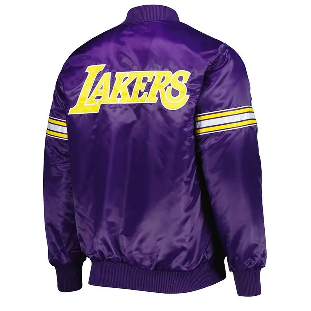 Pick And Roll Los Angeles Lakers Jacket Pick And Roll Los Angeles Lakers Jacket - Image 2