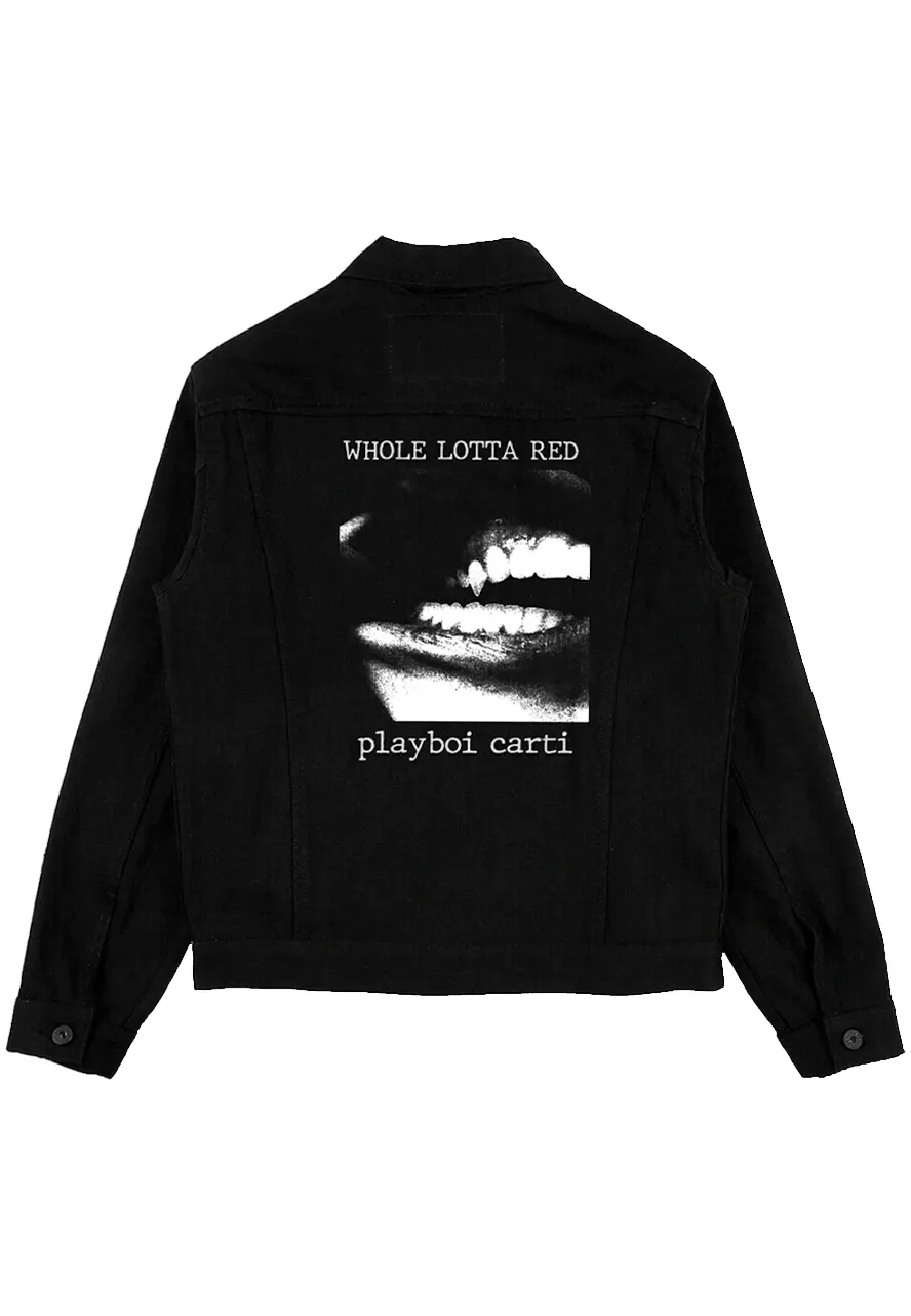 Playboi Carti Denim Jacket Playboi Carti Denim Jacket - Image 2