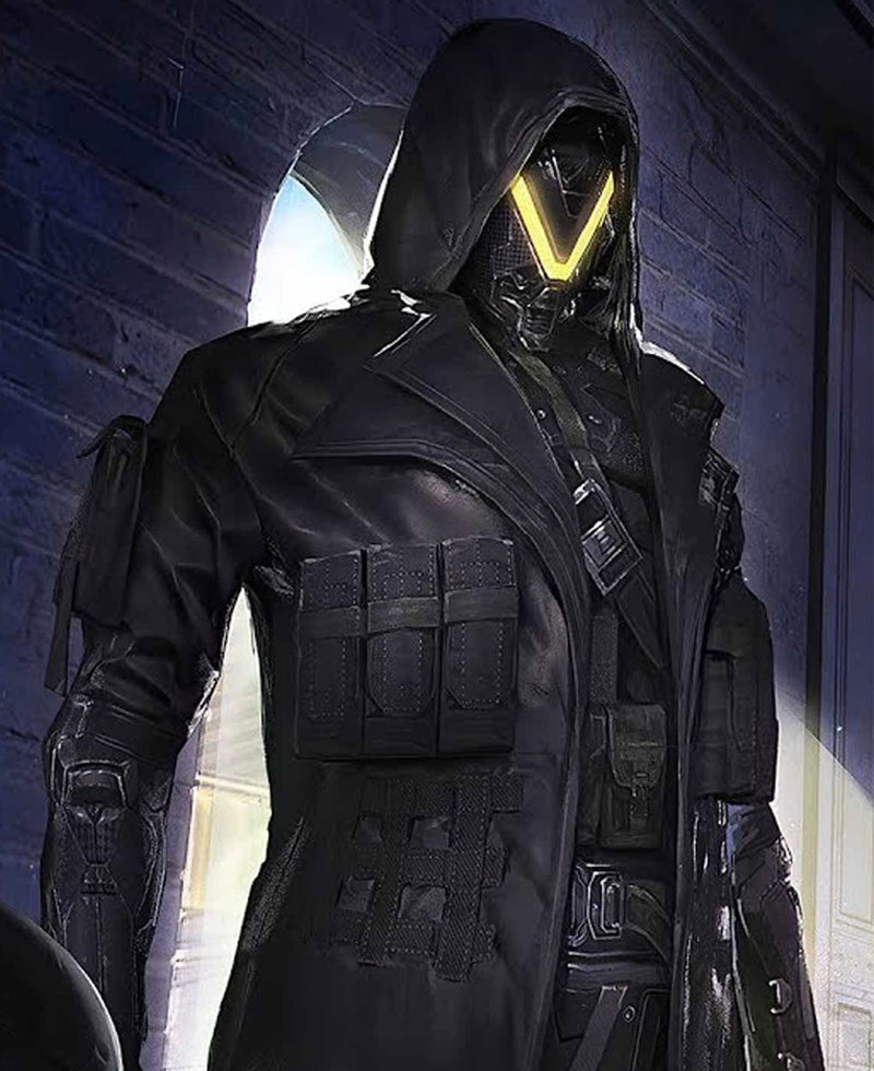Playerunknown’s Battlegrounds S011 Elite Agent Leather Coat Playerunknown’s Battlegrounds S011 Elite Agent Leather Coat - Image 2