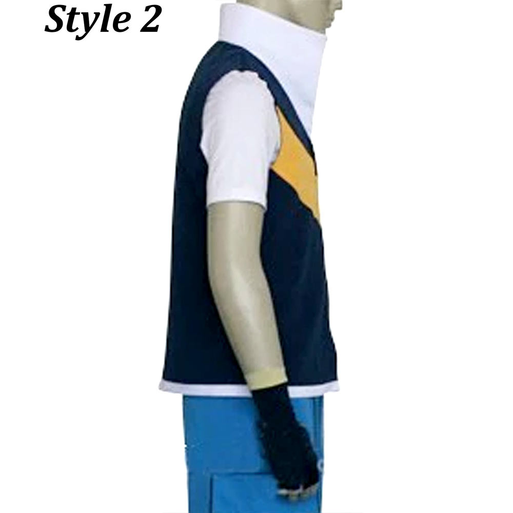 Pokemon Ash Ketchum Cotton Blue Vest Pokemon Ash Ketchum Cotton Blue Vest - Image 7