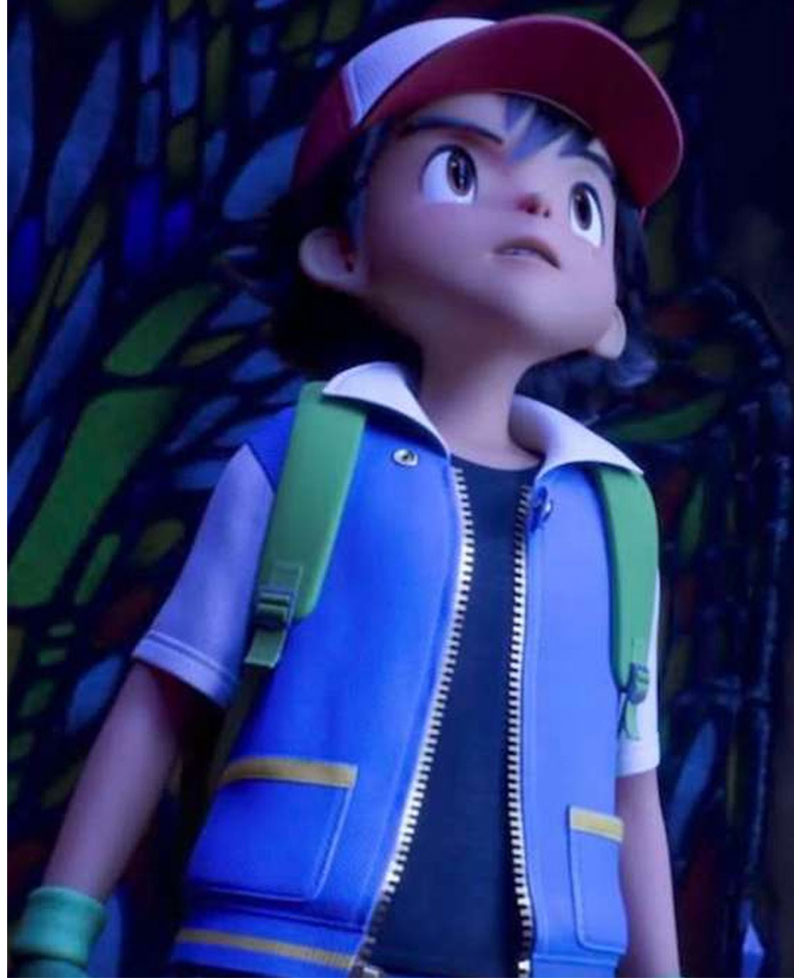 Pokemon Ash Ketchum Leather Jacket Pokemon Ash Ketchum Leather Jacket - Image 3