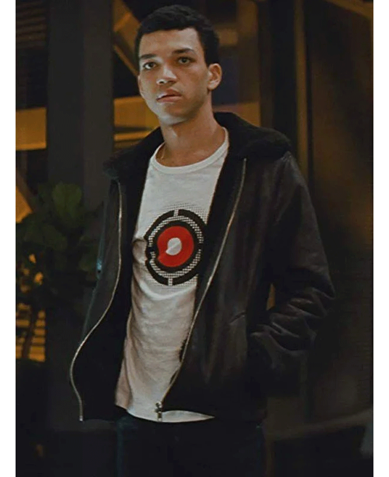Pokemon Detective Pikachu Justice Smith Black Leather Jacket Pokemon Detective Pikachu Justice Smith Black Leather Jacket