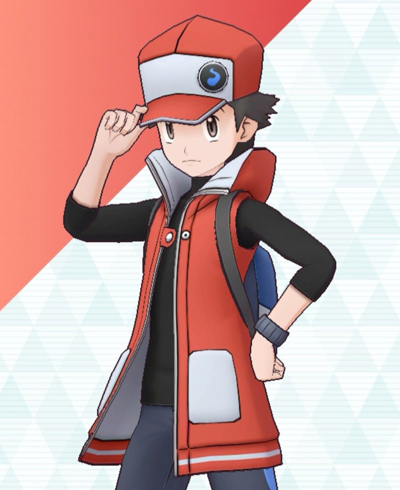 Pokemon Masters Red Leather Vest pokemon masters vest