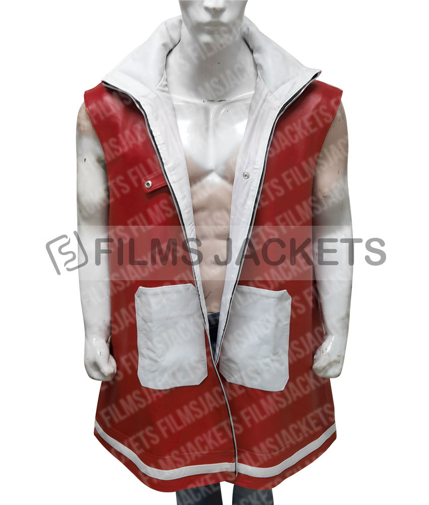 Pokemon Masters Red Leather Vest pokemon masters leather red vest