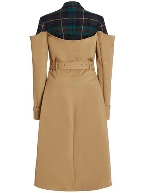 Power Book II Ghost S2 Carrie Milgram Trench Coat Power Book II Ghost S2 Carrie Milgram Trench Coat - Image 2