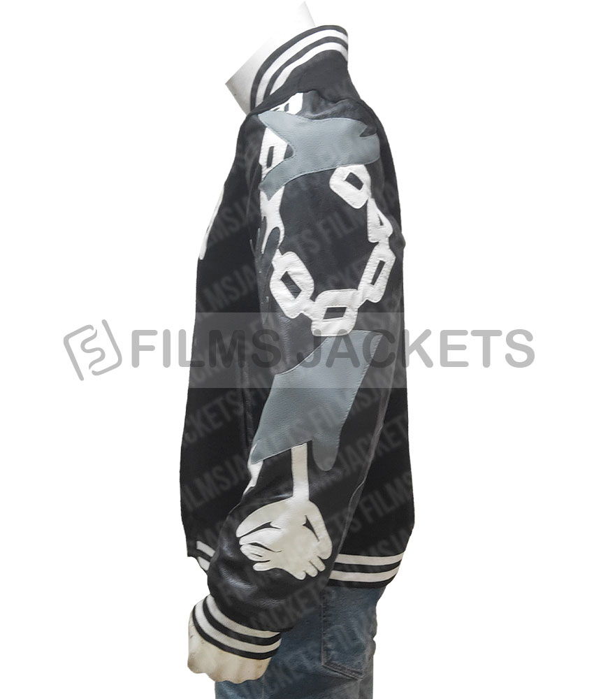 Power Book IV Force Jenard Sampson Black Jacket Power Book IV Force Jenard Sampson Black Jacket - Image 4