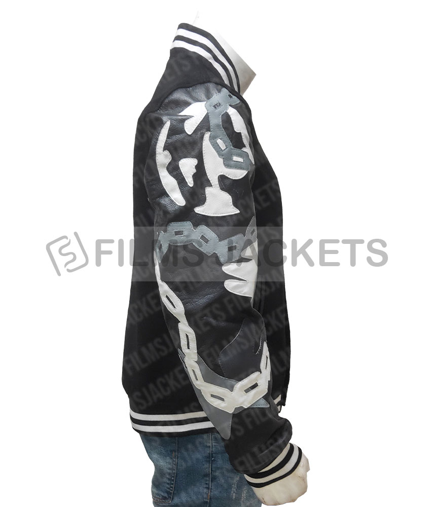 Power Book IV Force Jenard Sampson Black Jacket Power Book IV Force Jenard Sampson Black Jacket - Image 3