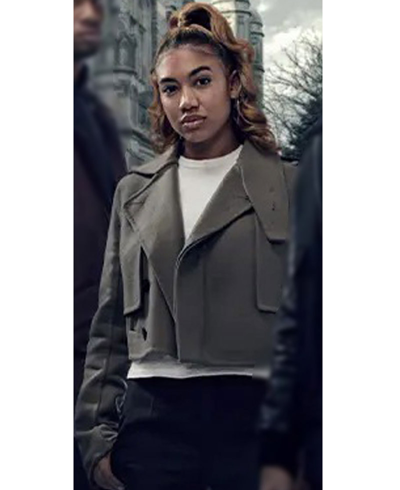 Power Book II Ghost Paige Hurd Wool Jacket Power Book II Ghost Paige Hurd Wool Jacket - Image 2