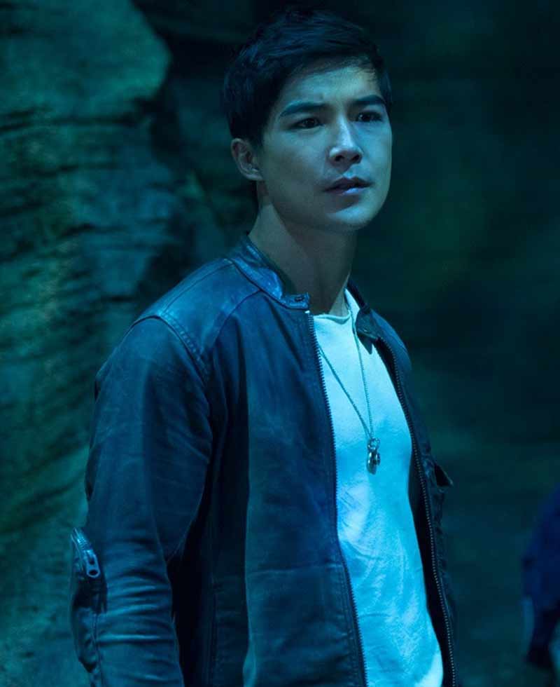 Power Rangers Ludi Lin Black Leather Jacket Power Rangers Ludi Lin Black Leather Jacket - Image 3