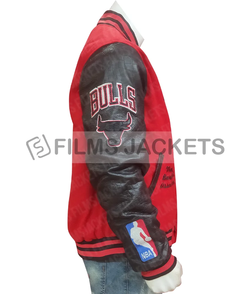 Pro Standard Chicago Bulls Varsity Jacket Pro Standard Chicago Bulls Varsity Jacket - Image 2