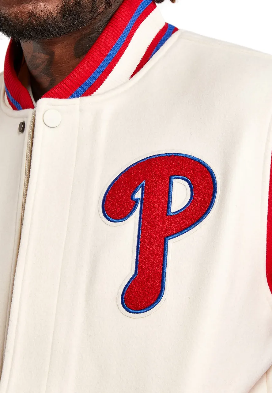 Pro Standard Philadelphia Phillies Varsity Jacket Pro Standard Philadelphia Phillies Varsity Jacket - Image 4