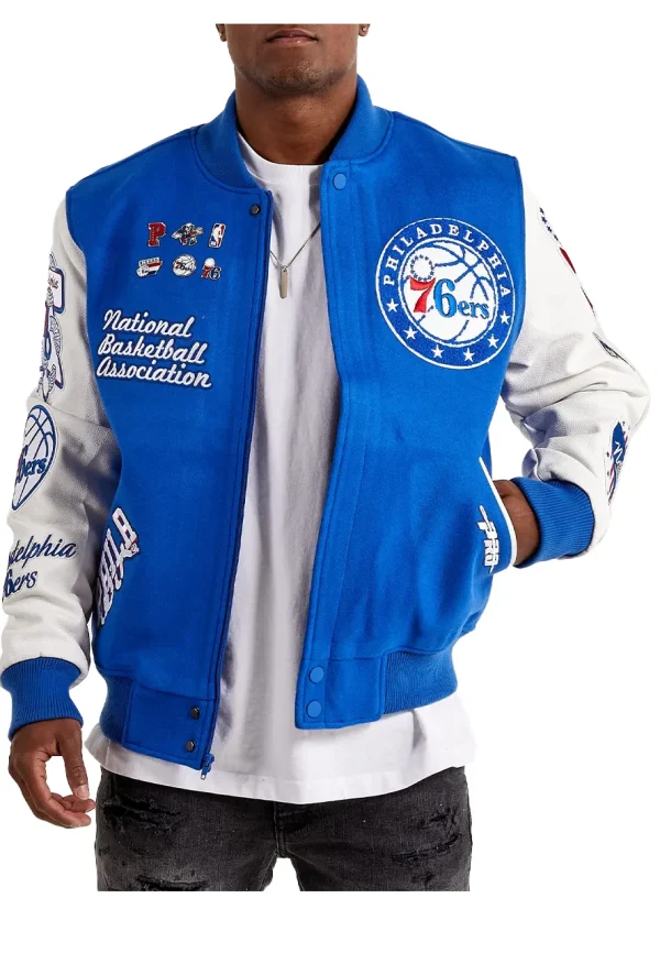 Pro Standard Philadelphia Sixers Varsity Jacket