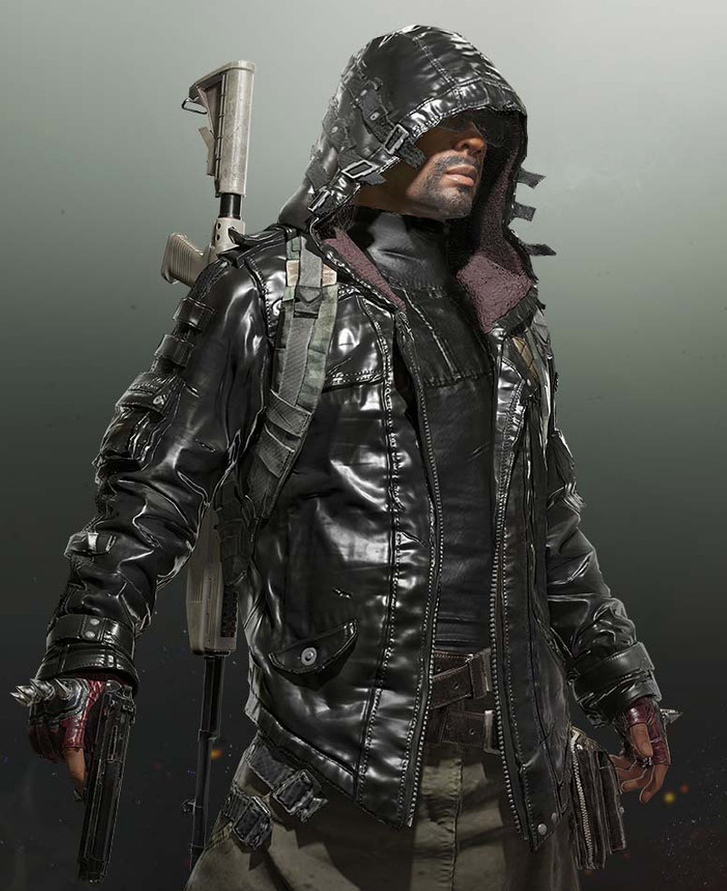 Playerunknown's Battlegrounds Leather Jacket Playerunknown's Battlegrounds Leather Jacket