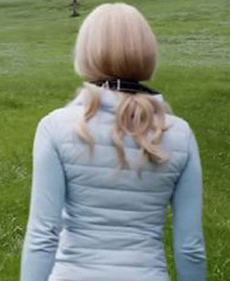 The Hunt Emma Roberts Blue Vest The Hunt Emma Roberts Blue Vest - Image 3