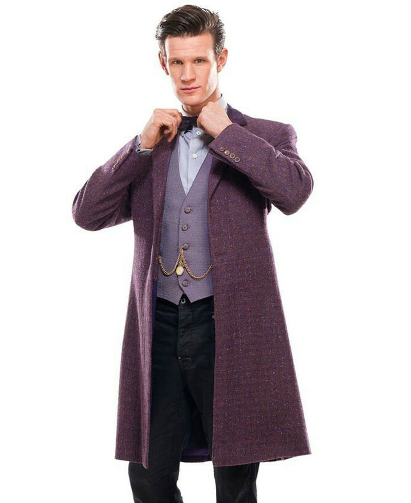 Eleventh Doctor Purple Frock Coat Eleventh Doctor Purple Frock Coat - Image 3
