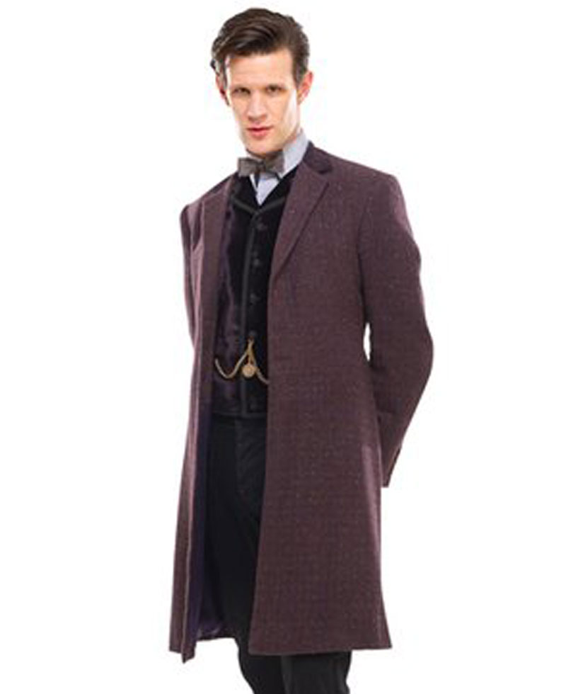 Eleventh Doctor Purple Frock Coat Eleventh Doctor Purple Frock Coat - Image 4