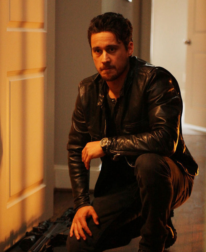 Queen of The South Peter Gadiot Motorcycle Leather Jacket Queen of The South Peter Gadiot Motorcycle Leather Jacket - Image 5
